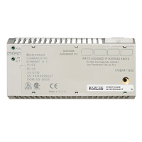 170ENT11001 - Modicon Momentum - adaptor de comunicatii Ethernet TCP/IP - 10/100Mbit/s, Schneider Electric