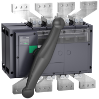 31369 - Separator De Sarcina Decuplare Vizibil Interpact Inv2500 - 2500 A - 4 Poli, Schneider Electric