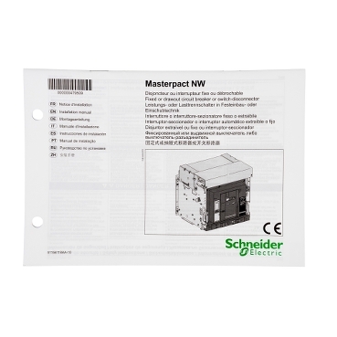 47950 - user manual - for for NW circuit breaker accessories, Schneider Electric