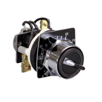 9001K2106 - Potentiometer, Harmony 9001K, metal, black, 30mm, 2.5kOhm, Schneider Electric