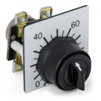 9001SK2108 - Potentiometer, Harmony 9001SK, plastic, black, 30mm, 10kOhm, Schneider Electric