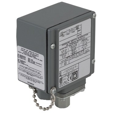9012GAW5 - pressure switch 9012G - adjustable scale - 2 thresholds - 3.0 to 150 psig, Schneider Electric