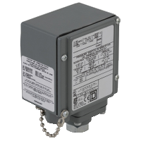 9012GBW2 - Pressure switch 9012G, adjustable scale, 2 thresholds, 20 to 675 PSIG, Schneider Electric