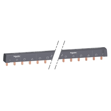 A9XPH518 - Acti 9 - comb busbar - 3L+N balanced - 18 mm pitch - 18 modules - 100 A, Schneider Electric (multiplu comanda: 5 buc)