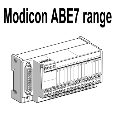 ABE7ACC12 - accesoriu subbaza conectare - extractor, Schneider Electric