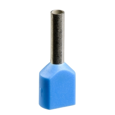 AZ5DE007 - pini dubli pentru cablare - mediu - 0,75 mm? - albastru, Schneider Electric (multiplu comanda: 100 buc)