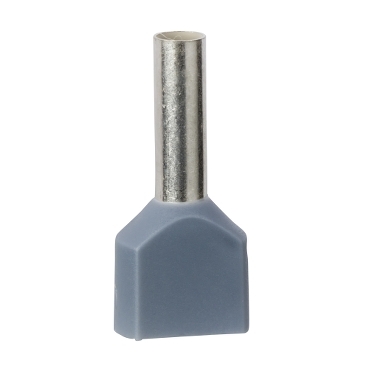 AZ5DE0255 - pini dubli pentru cablare - mediu - 2.5 mmp - gri, Schneider Electric (multiplu comanda: 100 buc)