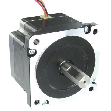 BRS2852A600 - 2-phase stepper motor - 4.5 N.m - shaft diam.14 mm - L=80mm - without brake - 6.3A, Schneider Electric