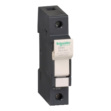 DF81 - TeSyS fuse-disconnector 1P 25A - fuse size 8.5 x 31.5 mm, Schneider Electric