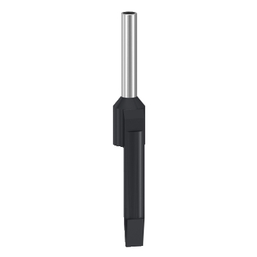 DZ5CA015 - pini simpli pentru cablare - mediu - 1,5 mm? - negru, Schneider Electric (multiplu comanda: 100 buc)