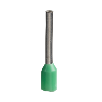 DZ5CE062 - pini simpli pentru cablare- mediu - 6 mm? - verde, Schneider Electric (multiplu comanda: 100 buc)