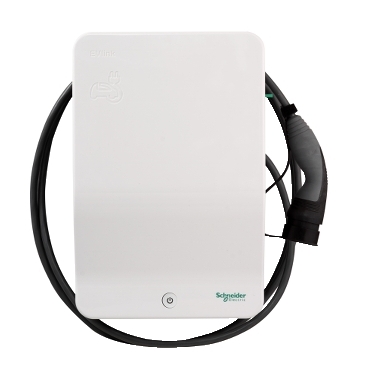 EVH2S3P0CK - EVlink Wallbox - 3.7 kW - attached cable T2 - charging station, Schneider Electric