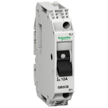 GB2CB08 - TeSys GB2 - thermal-magnetic circuit breaker - 1P - 3 A - Id = 40 A , Schneider Electric