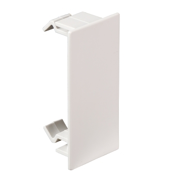 ISM10903P - OptiLine 45 - joint cover piece for front cover - PC/ABS - polar white, Schneider Electric
