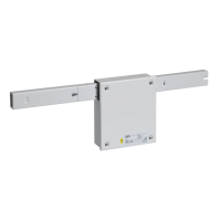 KBA40ABT4W - Canalis - feed unit for KBA - 40 A - central mounting - white, Schneider Electric