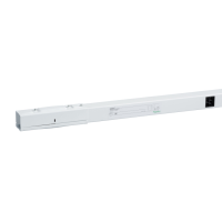 KBB25ED2300W - Canalis - transport straight length - 25 A - 3 m - 1 circuit - L+N+PE - white, Schneider Electric