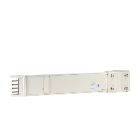 KSC400ED4081 - Canalis - riser foot distrib. length - 400A - 1 outlet - 3L+N+PE - 0.8m - white, Schneider Electric