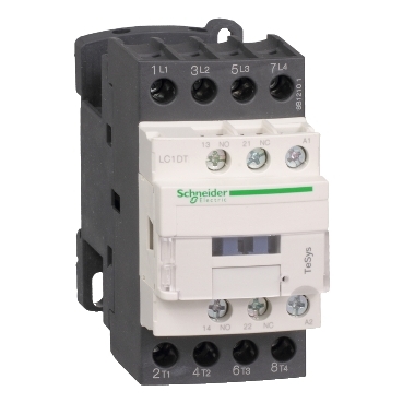 LC1DT32P7 - TeSys D contactor - 4P(4 NO) - AC-1 - <= 440 V 32 A - 230 V AC 50/60 Hz coil, Schneider Electric