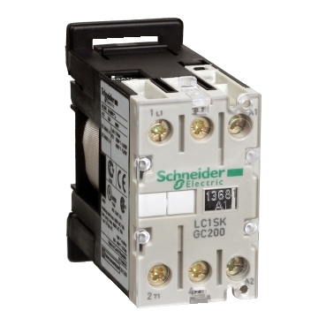 LC1SKGC200E7 - TeSys SK mini contactor - 2P (2 NO) - AC-3 - 690 V 5 A - 48 V AC coil, Schneider Electric