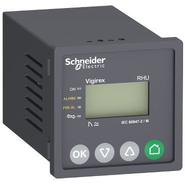 LV481001 - Earth-leakage relay RHUs - 0.03..30 A - 0..5 s - 240 V, Schneider Electric