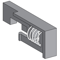 LV848582 - Racking interlock VPOC (crank & open door) - for MTZ2/MTZ3 - drawout