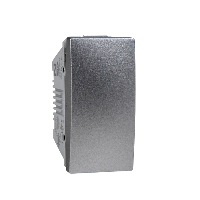 MGU3.105.30 - Unica - comut. basc. - intermediar - 10 AX 250 V c.a. - 1 m - aluminiu, Schneider Electric