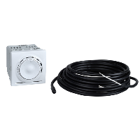 MGU3.503.18 - Unica - termostat podea - 230 Vca - 2 m - alb, Schneider Electric