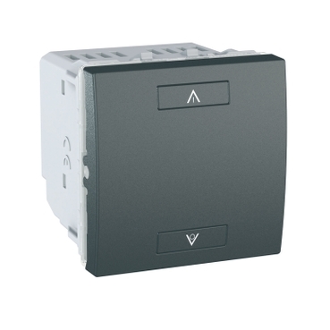 MGU3.573.12 - Unica Wireless - combined dimmer without neutral - 230 VAC - 2 m - graphite, Schneider Electric