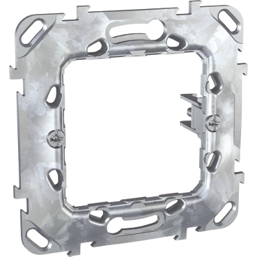 MGU7.002.GG - Unica - universal fixing frame with short fixed claws - 2 m - 1 gang, Schneider Electric