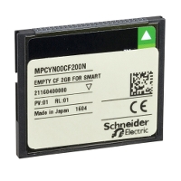 MPCYN00CF200N - Magelis Smart - blank compact flash memory card 2 GB, Schneider Electric