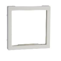 MTN353219 - Central plate for emergency light insert, polar white, glossy, System M, Schneider Electric