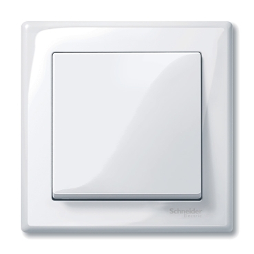 MTN478125 - M-Smart frame, 1-gang, active white, glossy, Schneider Electric