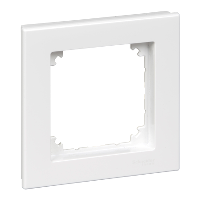 MTN515125 - M-Plan frame, 1-gang, active white, glossy, Schneider Electric