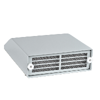 NSYCAP125LZF - Painted steel cover cut-out 125x125mm with filter IP55, Schneider Electric