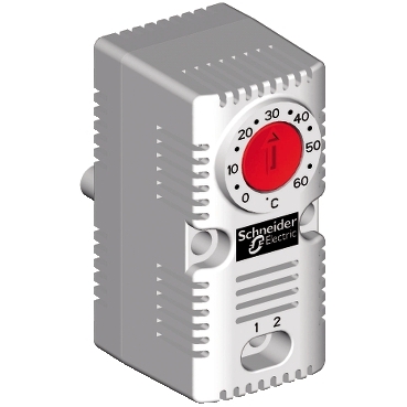 NSYCCOTHC - ClimaSys CC - simple thermostat 250V - range of temperature 0�60gradeC - NC - gradeC, Schneider Electric