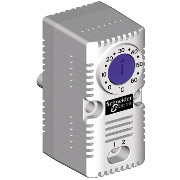 NSYCCOTHO - ClimaSys CC - simple thermostat 250V - range of temperature 0�60gradeC - NO - gradeC, Schneider Electric