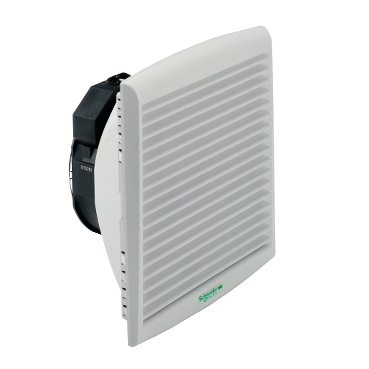NSYCVF300M115PF - ClimaSys forced vent. IP54, 300m3/h, 115V, with outlet grille and filter G2, Schneider Electric