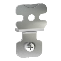 NSYPFCX - 4 wall fixing brackets in stainless steel AISI 304 for Spacial S3X, Schneider Electric
