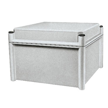 NSYPLSP2727G - PLS box, polyester rear, polyester cover IP65 27x27x18cm, Schneider Electric