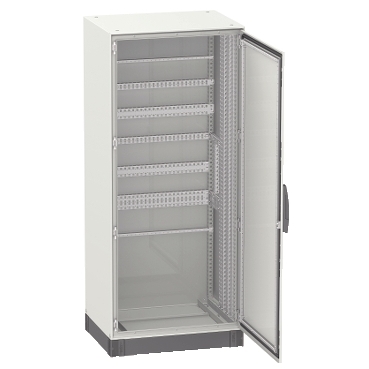 NSYSM18830P - Spacial SM compact enclosure with mounting plate - 1800x800x300 mm, Schneider Electric