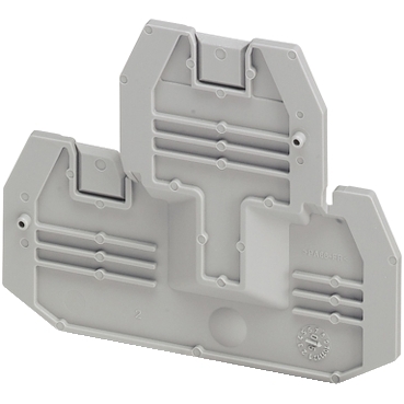 NSYTRACE24 - NSYTR end cover for screw double-level terminal block 1x1 - 2.5 to 4mmp, Schneider Electric (multiplu comanda: 50 buc)