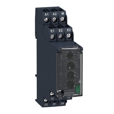 RM22JA31MR - Current control relay 4mA�1A, 2 C/O, Schneider Electric