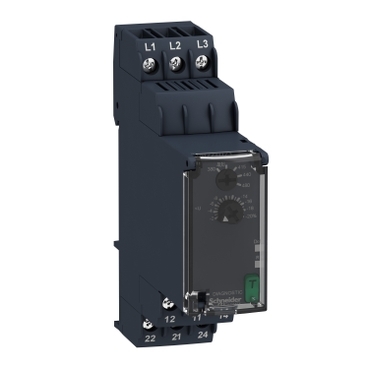 RM22TU23 - three-Phase Undervoltage control relay 380�480Vac, 2 C/O, Schneider Electric