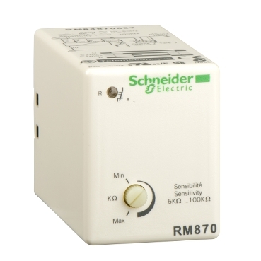 RM84870309 - liquid level control relay RM84 - plug-in - 11 pins - 230 V AC, Schneider Electric