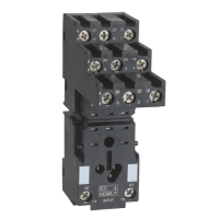 RXZE2S111M - soclu RXZ - contact separat - 10 A - < 250 V - conector - pt. releu RXM3.., Schneider Electric