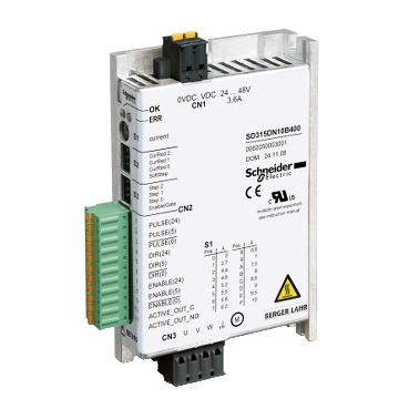 SD315DN10B400 - motion control stepper motor drive - SD315 - pulse direction without oscillator, Schneider Electric