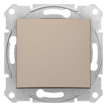 SDN0700168 - Sedna - buton monopolar - 10AX fara rama titan, Schneider Electric