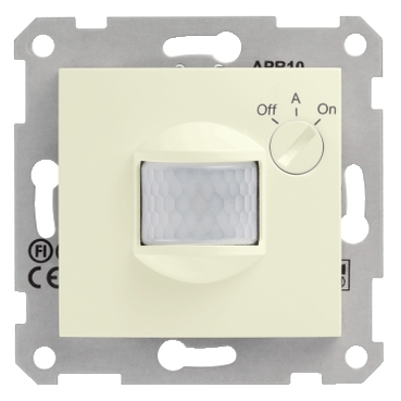 SDN2000247 - Sedna - presence detector - 10A without frame beige, Schneider Electric