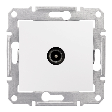 SDN3201821 - Sedna - TV connector intermediate - 4dB without frame white, Schneider Electric