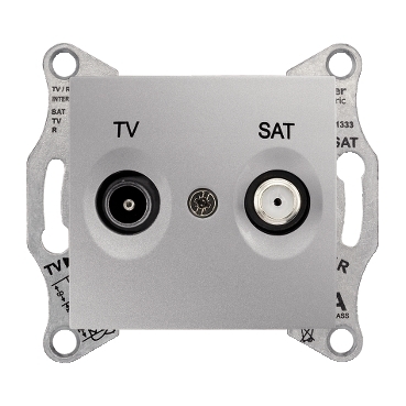 SDN3401660 - Sedna - priza de capat TV-SAT - 1dB fara rama aluminiu, Schneider Electric